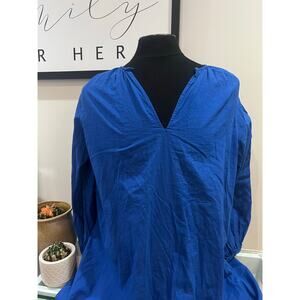 H&M Royal Blue Shirt Dress